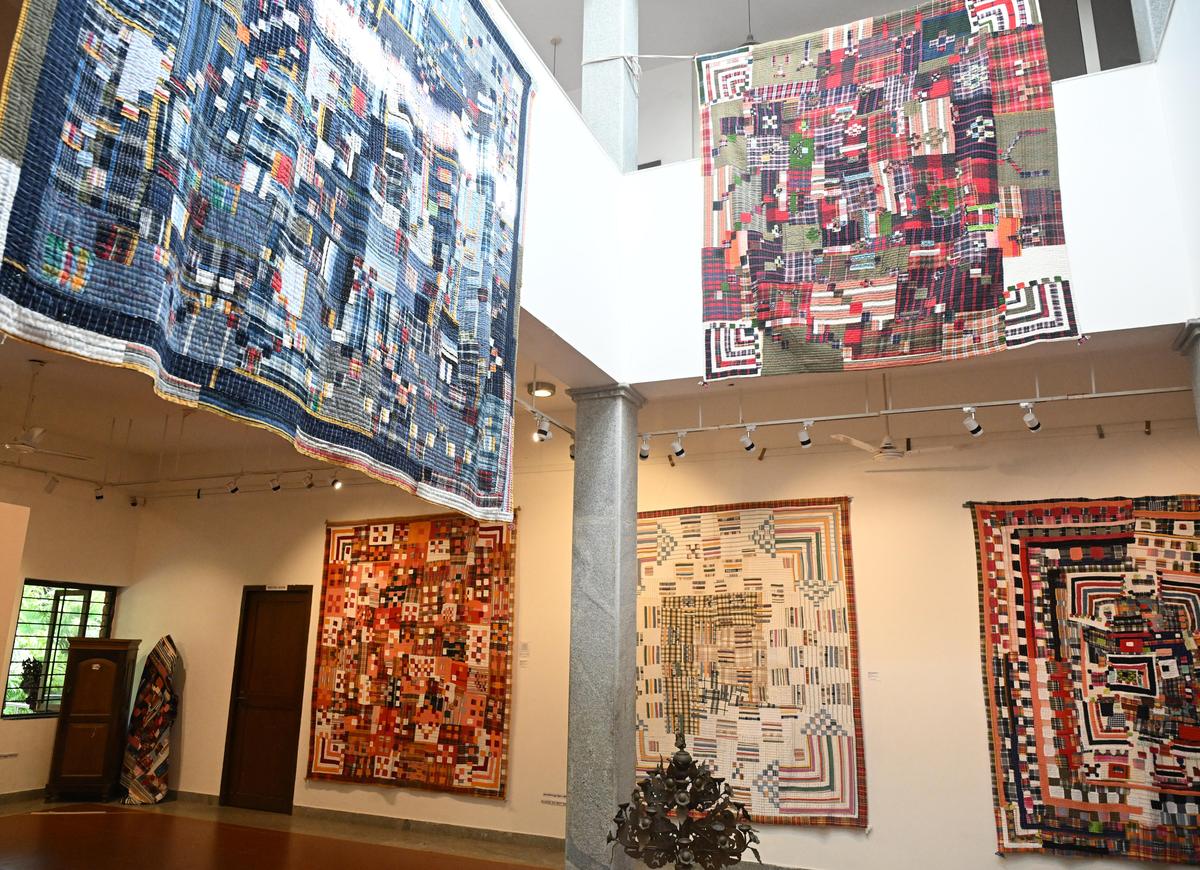 The art exhibition ‘Threads of Confluence’ was held at DakshinaChitra Museum in Chennai last month.