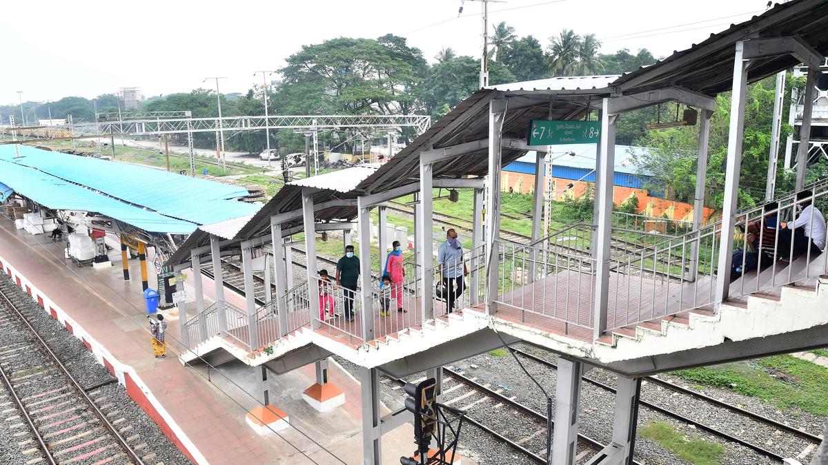 Commuters want improved amenities in Tambaram railway station The Hindu