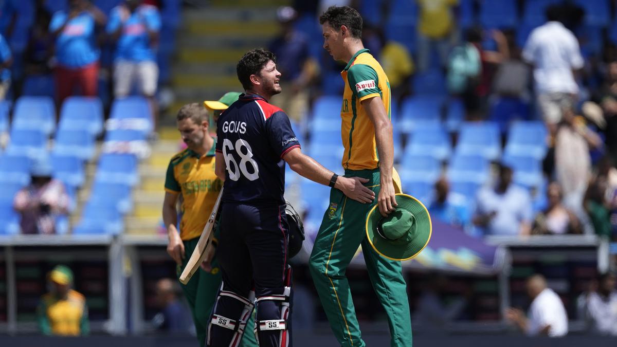 T20 World Cup: South Africa clinch 18-run win over spirited U.S.A. in Super Eight clash