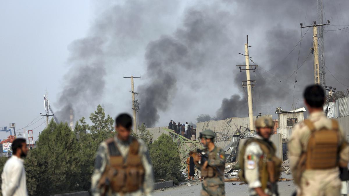 Several killed, wounded in blast near Kabul military airfield