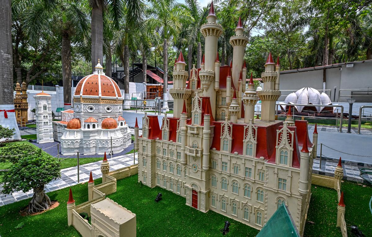 The exhibits of Mini World at Viswanadh Sports Club at Port Stadium in Visakhapatnam.. The exhibits of Mini World at Viswanadh Sports Club at Port Stadium in Visakhapatnam..