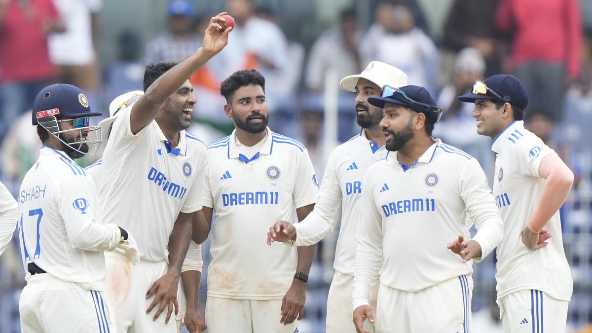 India crush Bangladesh by 280 runs in opening Chennai Test