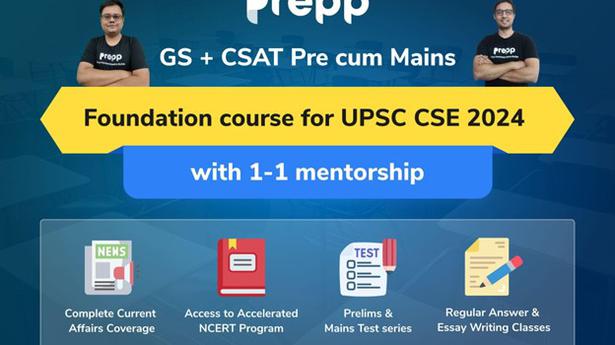 UPSC online Foundation Course for 2024, with 1-1 Mentorship by Prepp ...