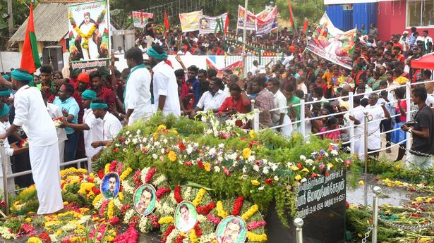 Immanuel Sekaran guru puja passes off peacefully