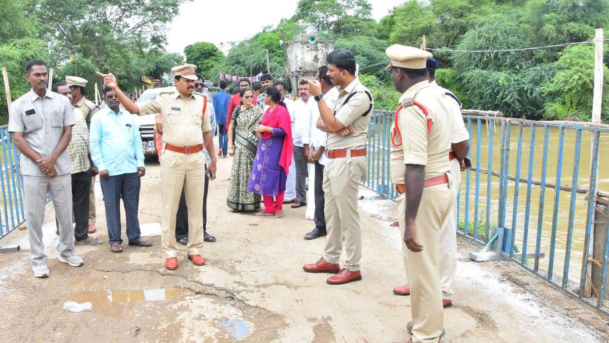 Vigil on water bodies tightened ahead of Ganesh Nimajjanam in Kadapa