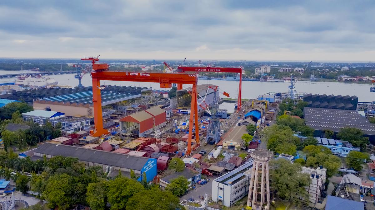 Cochin Shipyard signs ship repair agreement with U.S. Navy