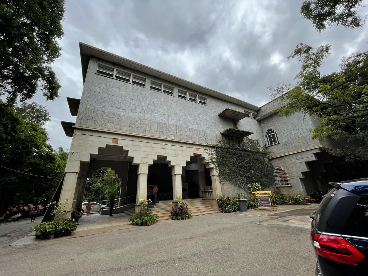 A view of the Karnataka Chitrakala Parishath in Bengaluru 