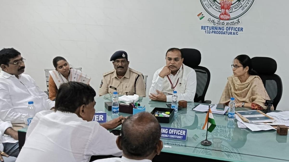 Police tighten vigil to ensure law and order on polling day in Kadapa district