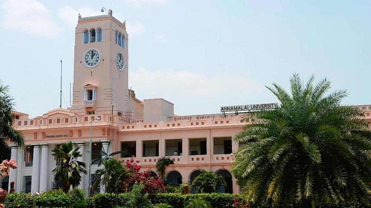Three Annamalai University faculty get funding worth ₹3.4 crore from Centre