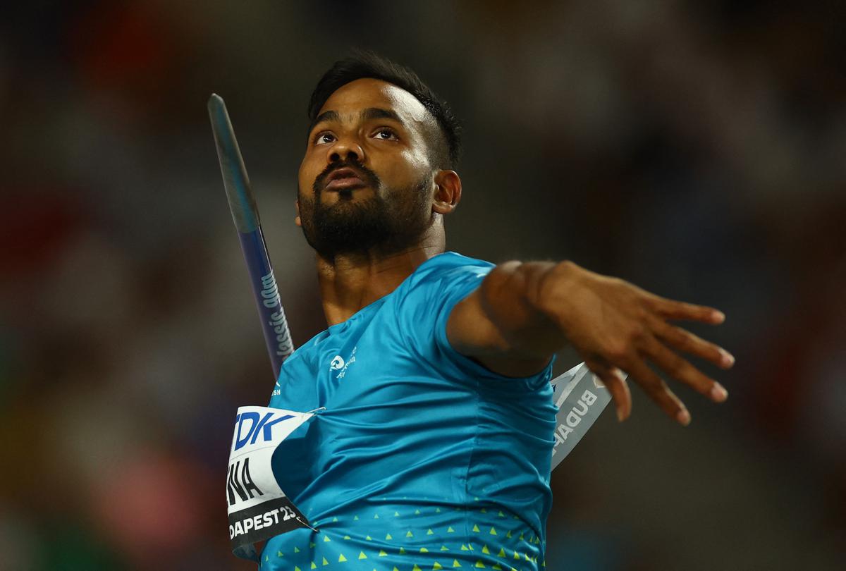 Kishore Jena finished 5th in javelin throw with a personal best of 84.77m at the World Athletics Championships in Budapest.