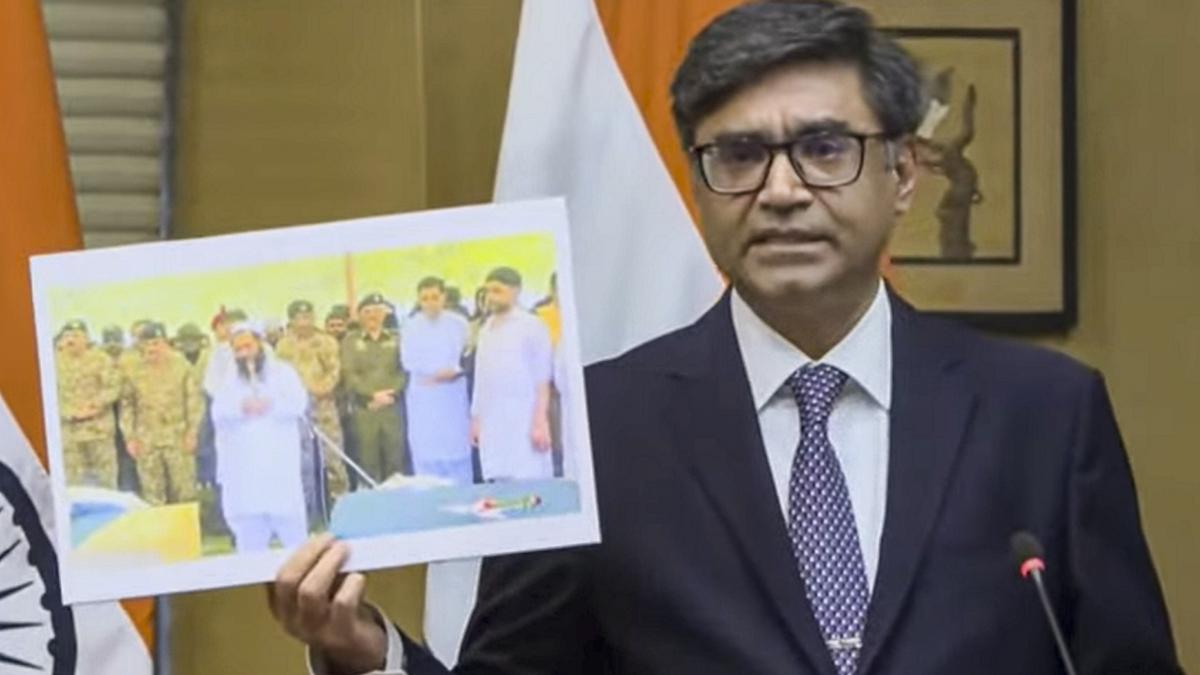 ‘State funeral for terrorists in Pakistan’: Foreign Secy slams Pakistan’s links to TRF, LeT, and JeM leaders