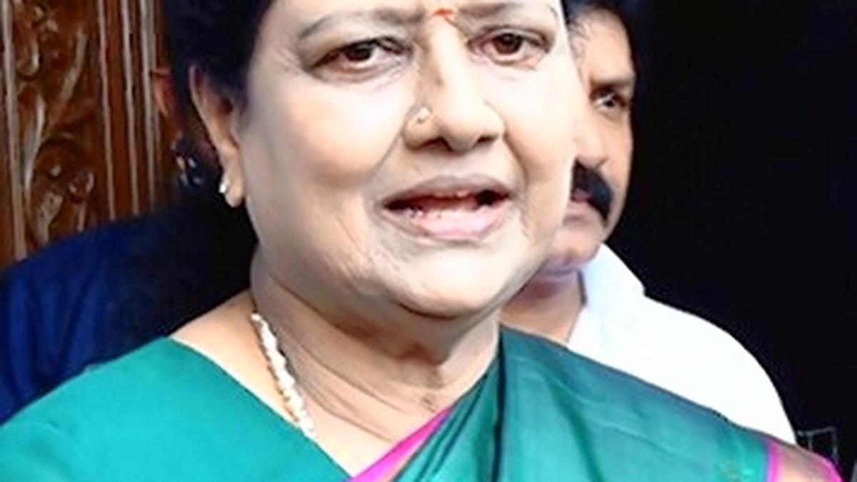 Sasikala to begin her ‘political tour’ on July 17