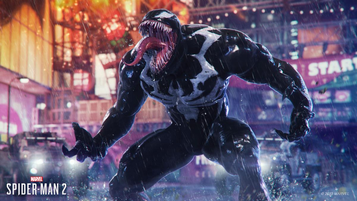 Venom in Spider Man 2