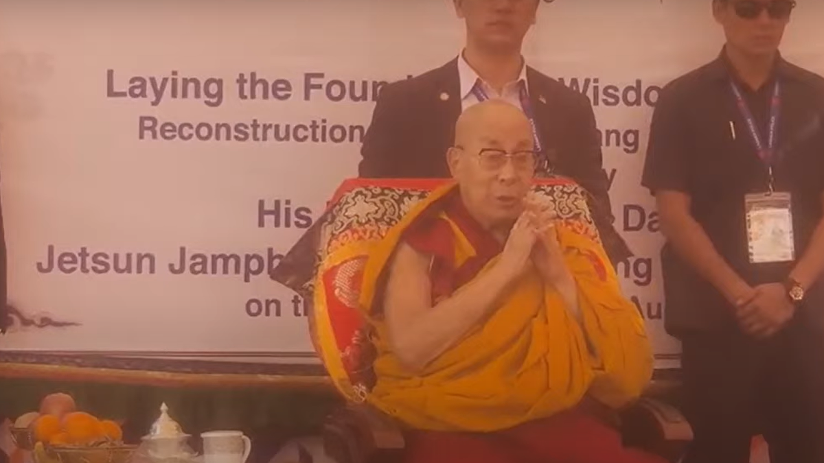 Dalai Lama lays foundation stone of new Chowkhang Vihara monastery in Ladakh