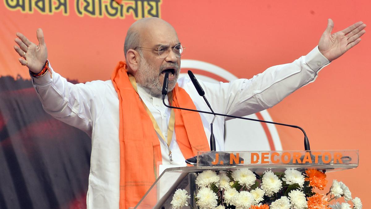 Amit Shah accuses TMC MPs of bringing disgrace to Parliament