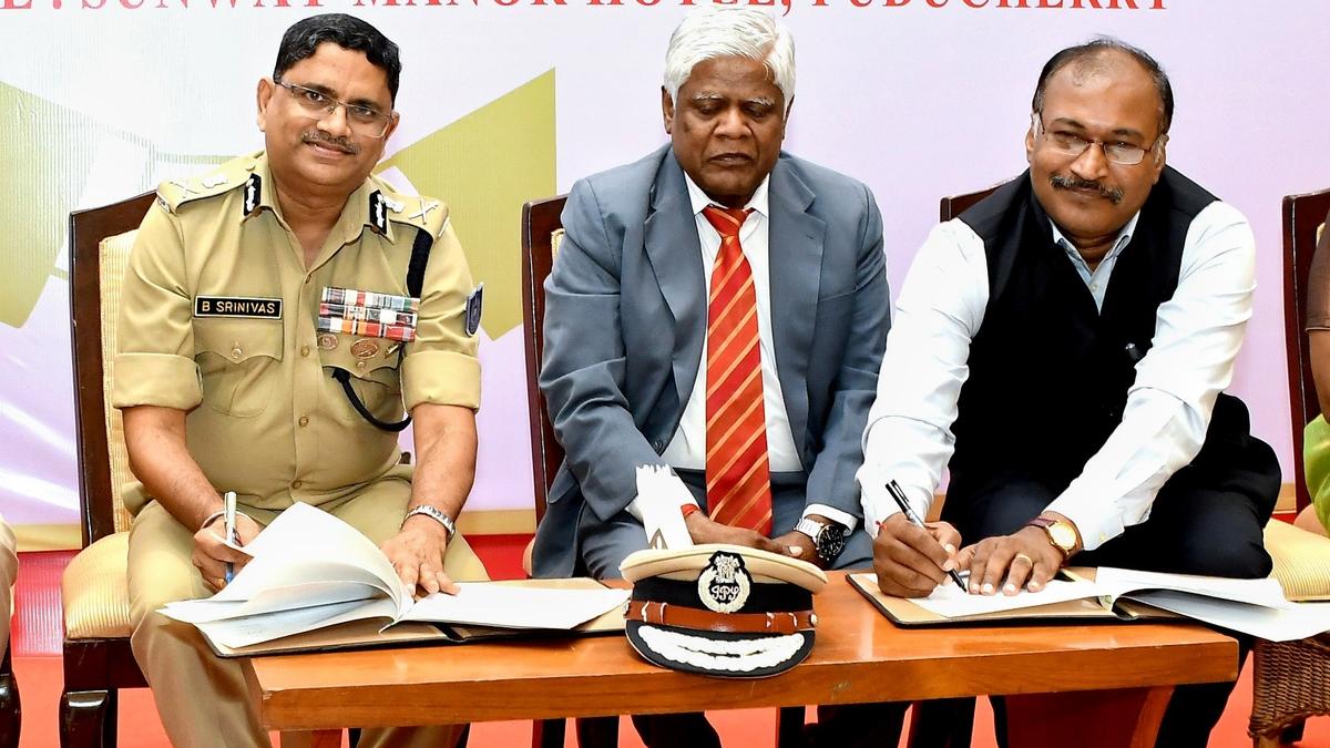 Police Department, Puducherry Technological University sign deal for mutual collaboration