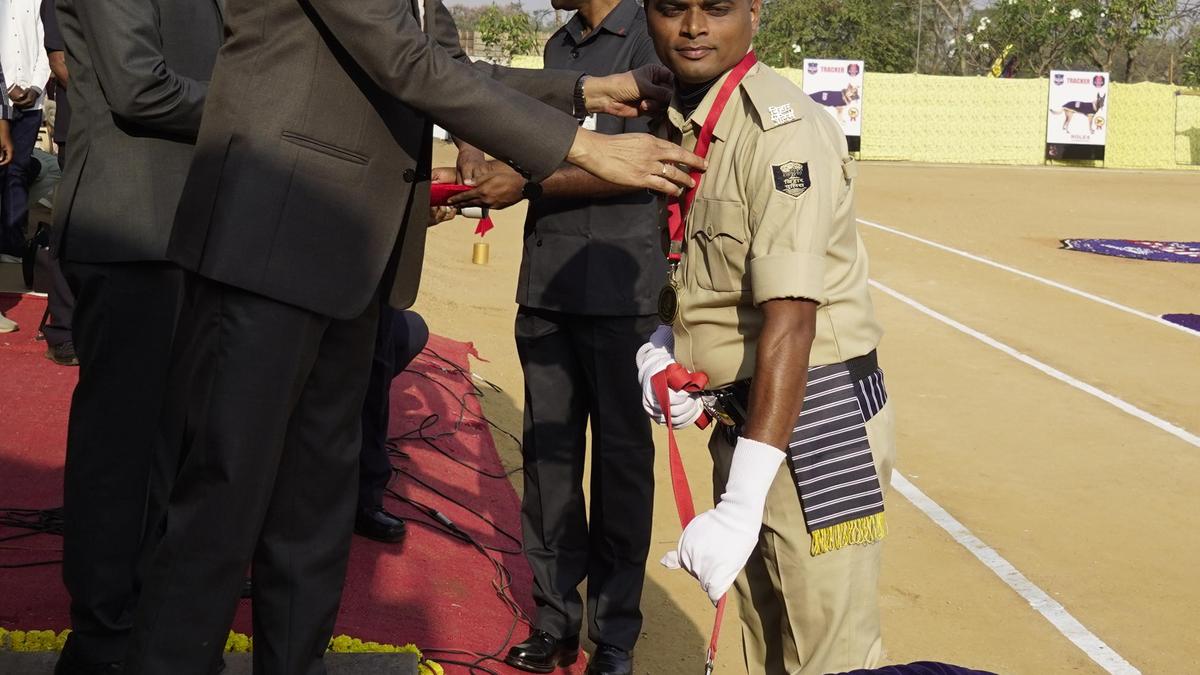 76 police canines, 105 handlers pass out from IITA Moinabad