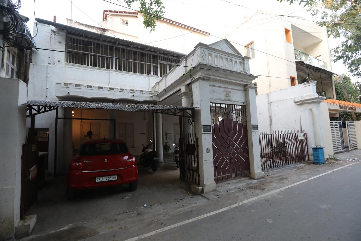 40 Pelathope, a famous house at Pelathope, Mylapore