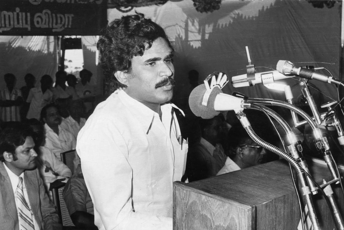 S. Thirunavukkarasar in 1982 S. Thirunavukkarasar in 1982