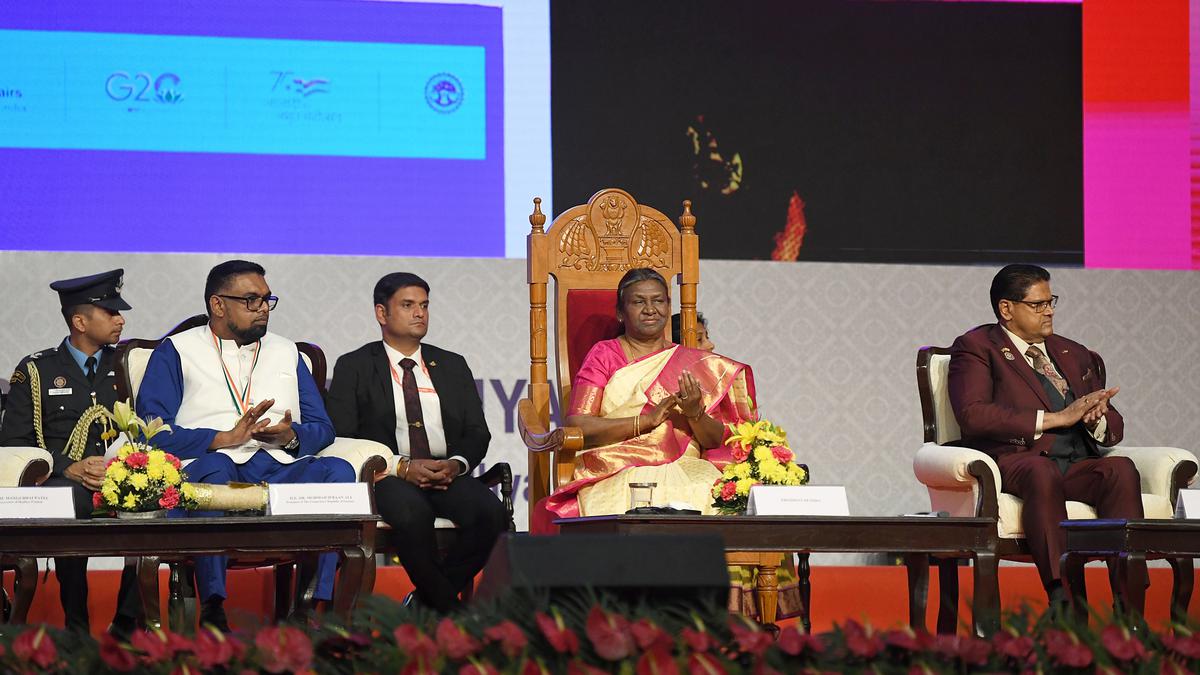 Indian diaspora ‘a unique force in the global system’: President Droupadi Murmu