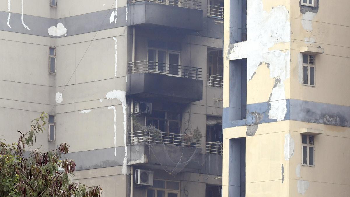 DMRC official wife daughter die in Delhi house fire probe on