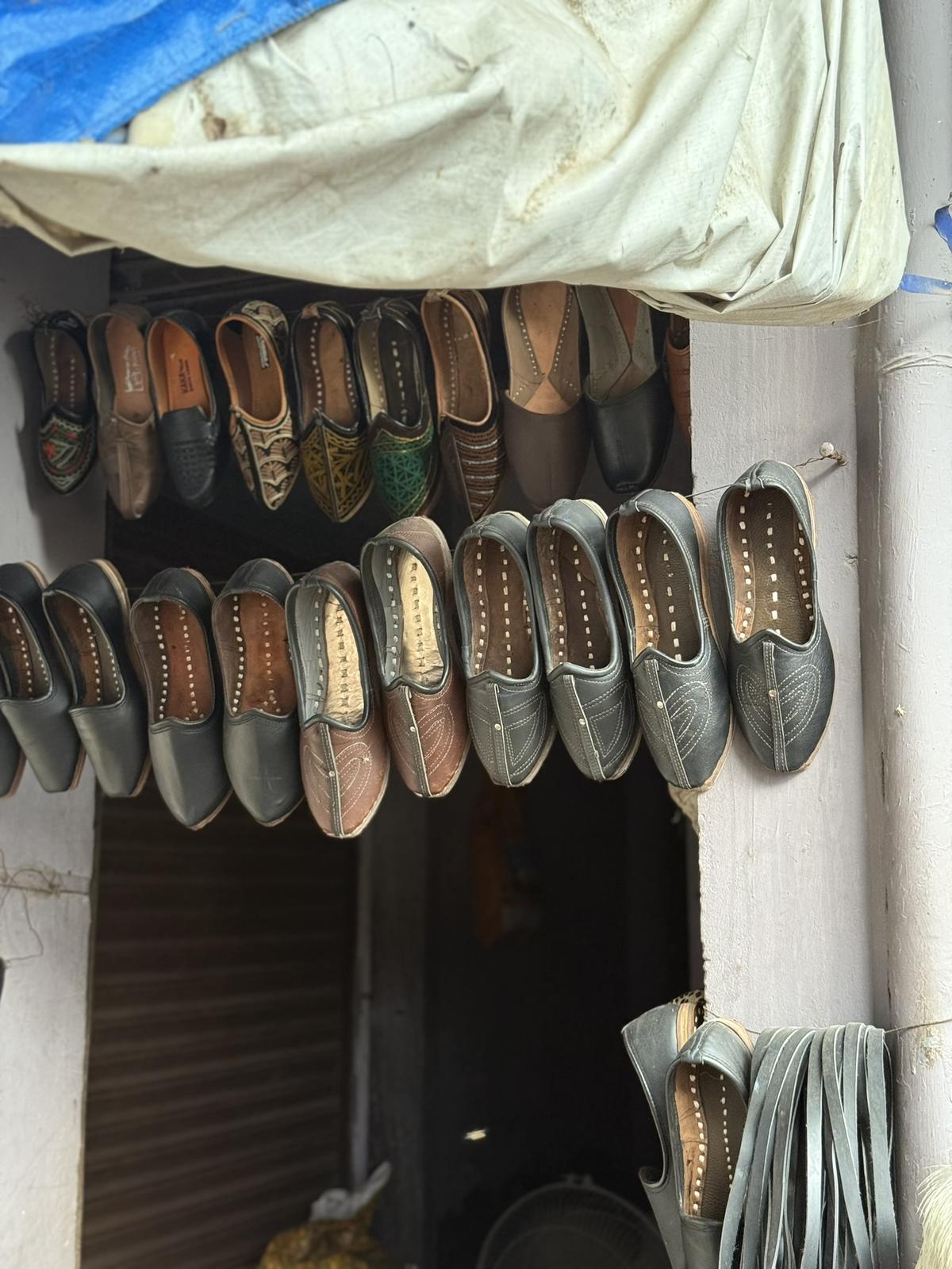 The leather shoe shop The leather shoe shop