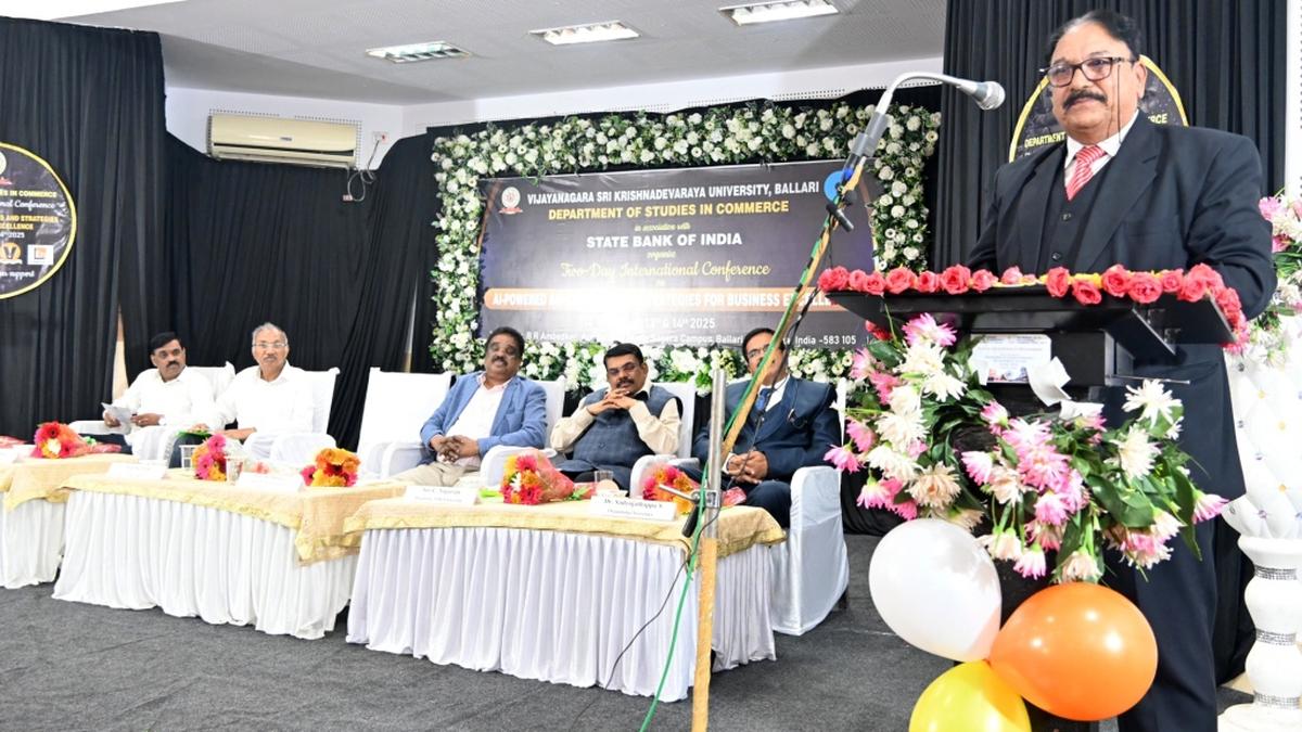 Two-day international conference on AI and machine learning at Vijayanagara Sri Krishnadevaraya University in Ballari