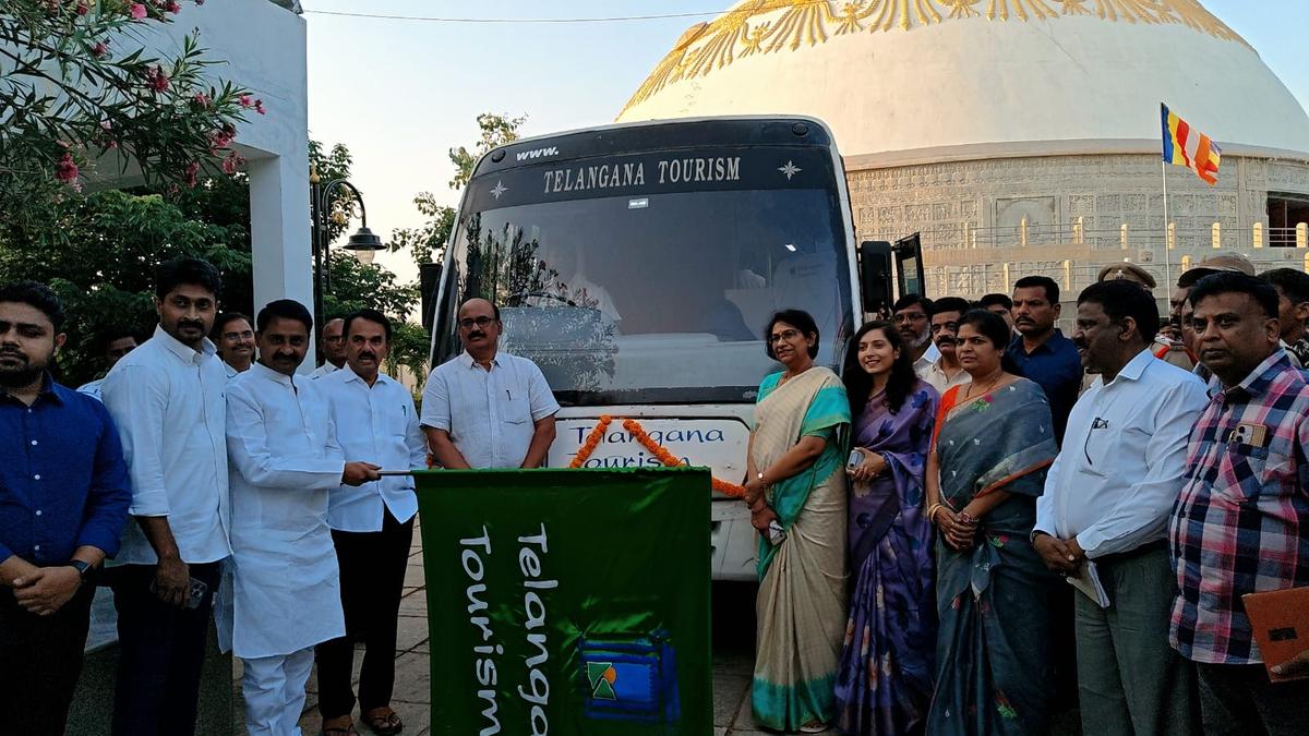 Buddha Purnima marked at Buddhavanam with ‘Mobile Museum on Wheels’ launch