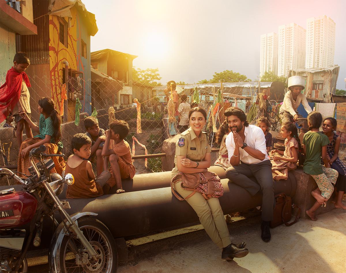 Priyanka Arul Mohan and Nani in 'Saripodhaa Sanivaaram