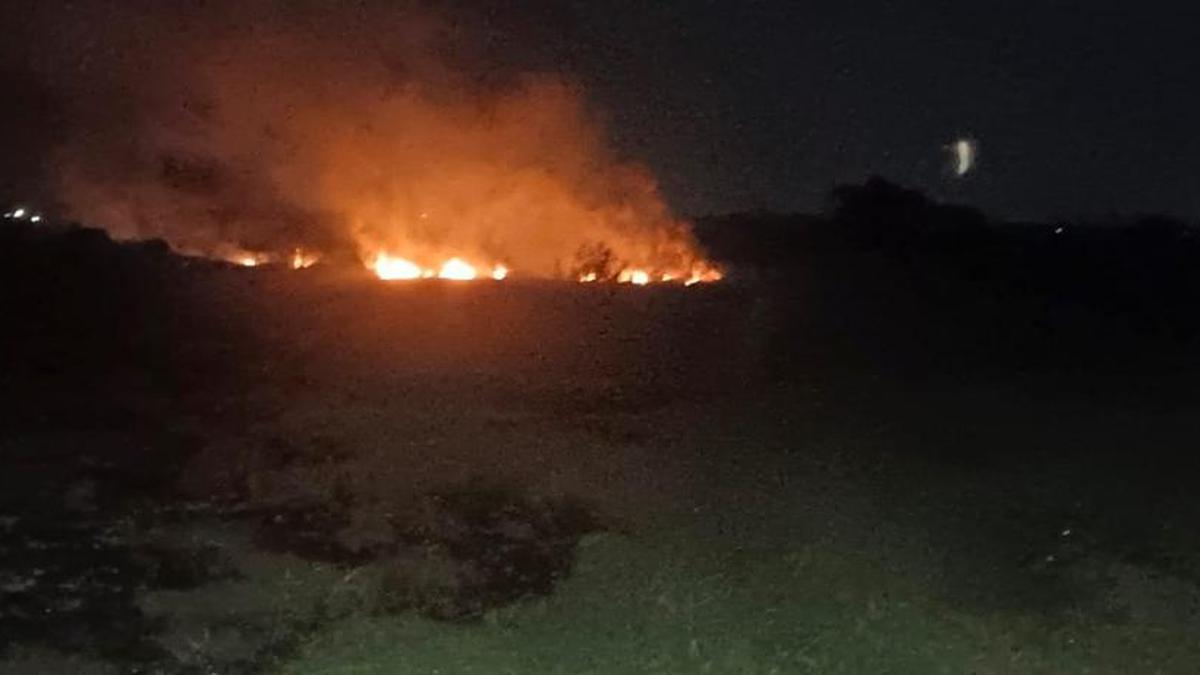 Major fire breaks out in biodiversity hotspot Bahour lake, straddling Cuddalore and Puducherry
