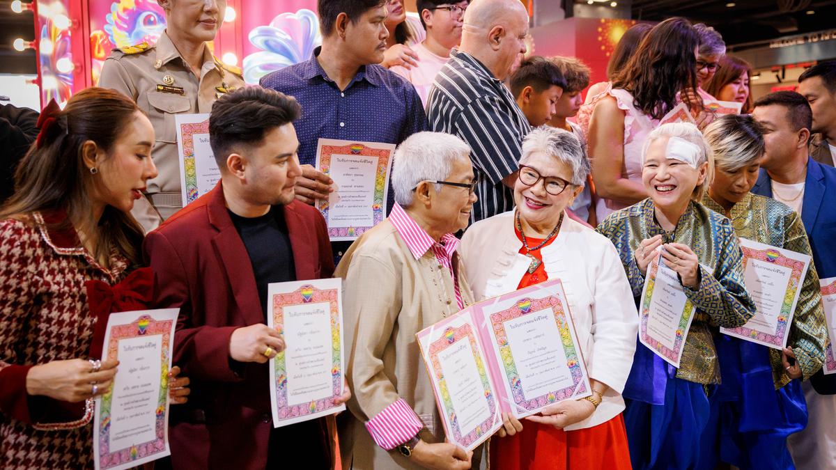 ‘Mock marriages’ give hope to LGBTQ community in Thailand ahead of equality Bill