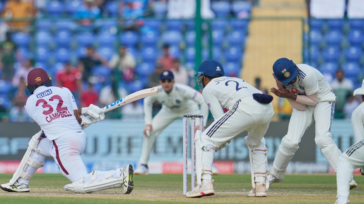 IND vs WI Test 2 Day 2: West Indies reach 26-1 at tea after India declare innings at 518/5