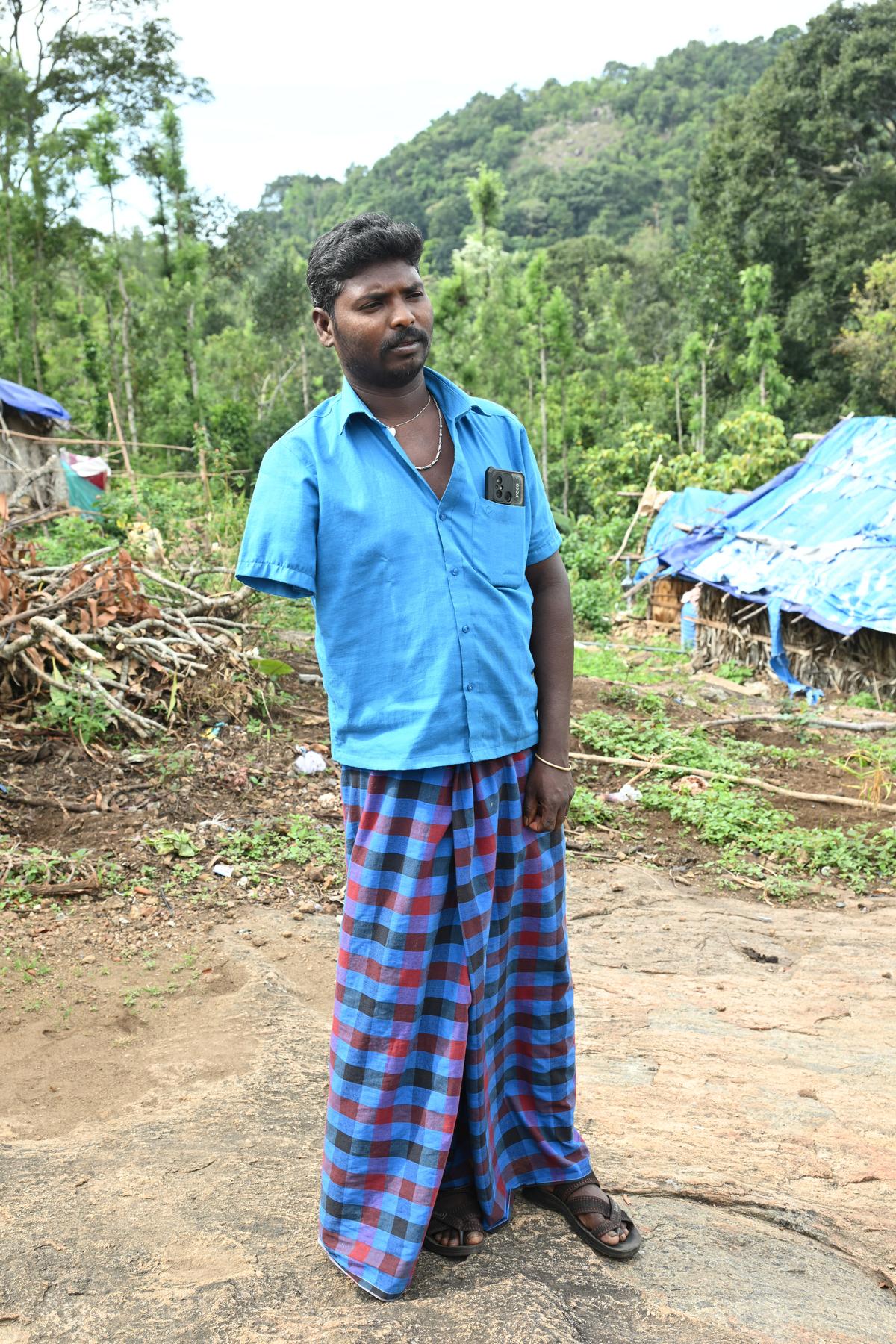 Jayasuriya, a differently abled man, of Malaiayakadu.
