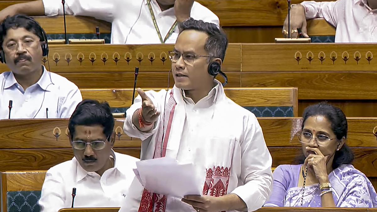 Resolution against Lok Sabha Speaker to ‘save Constitution’, dignity of House: Gourav Gogoi