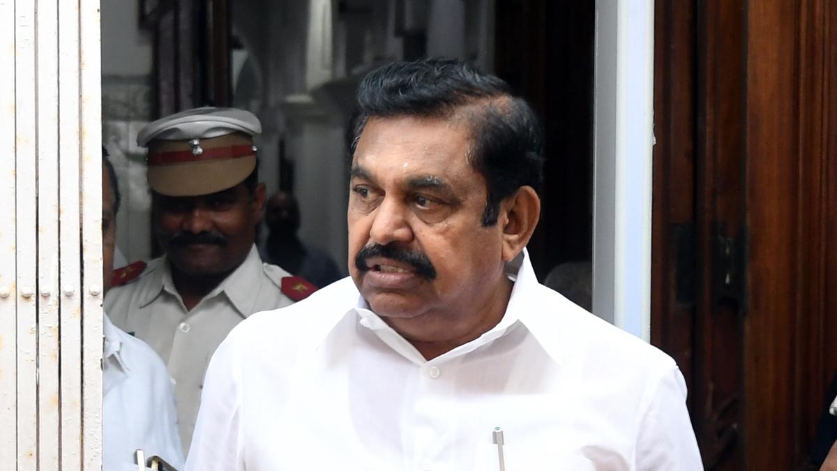 Tamil Nadu accords sanction for graft case probe against former CM Palaniswami