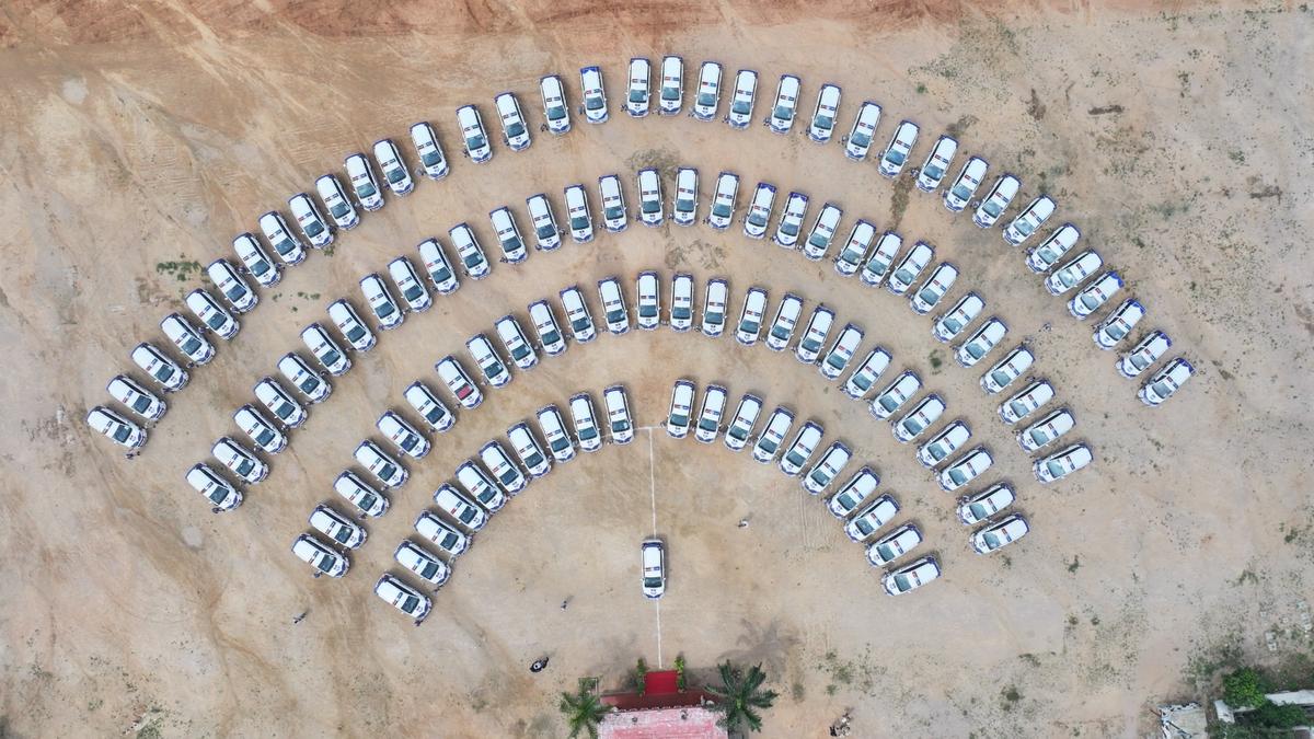 Hyderabad police fleet refurbished with new ‘TG’ stickers at ₹1.6 crore