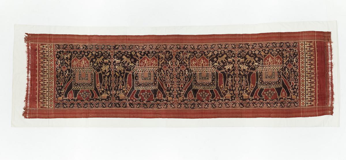 Patola Ceremonial Textiles;  Stranger;  early 19th century