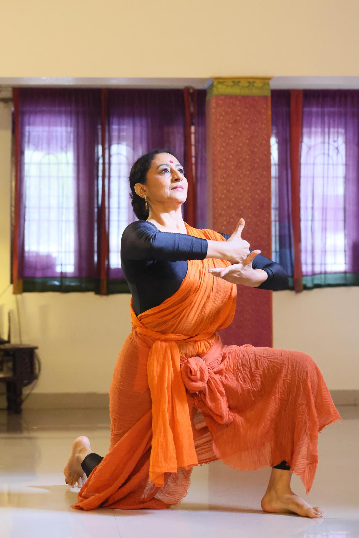 Yamini Muthanna rehearsing for Kundalini
