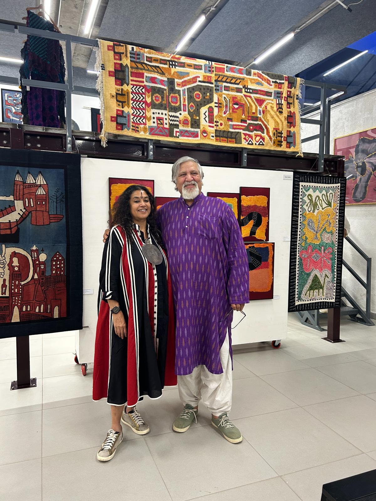 (Left) Srila Chatterjee