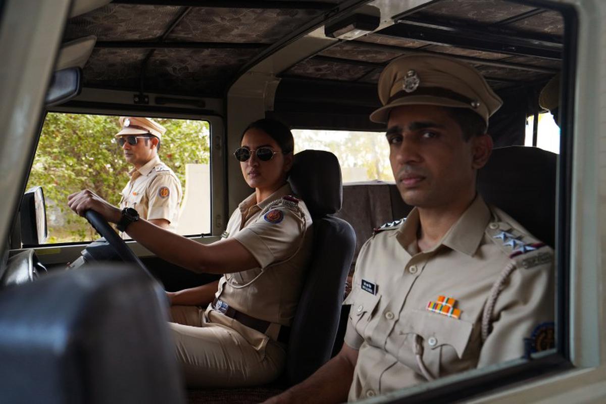 Sonakshi Sinha (left) and Gulshan Devaiah in a still from ‘Dahaad’, the first Indian web series to premiere at Berlinale and compete for the inaugural Berlinale Series Award. 