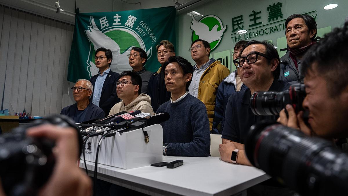 Hong Kong's biggest pro-democracy party votes to disband after over 30 years of activism