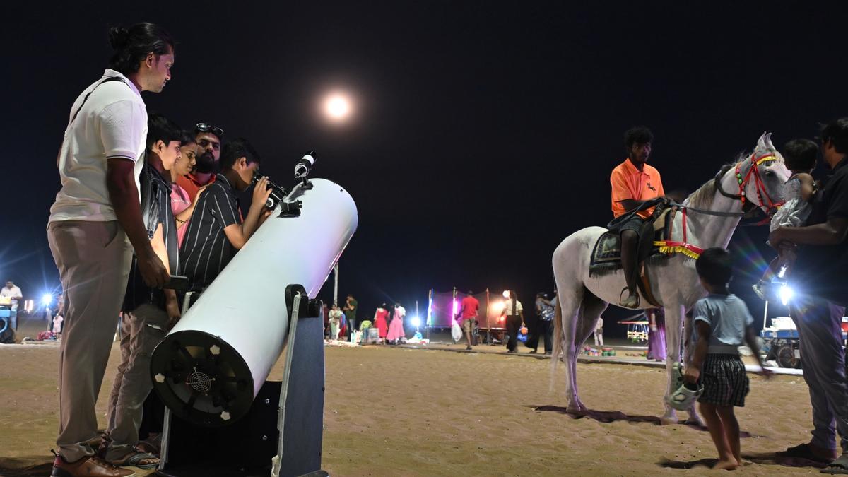 At Marina beach, a chance to see the moon and stars up close 
Premium