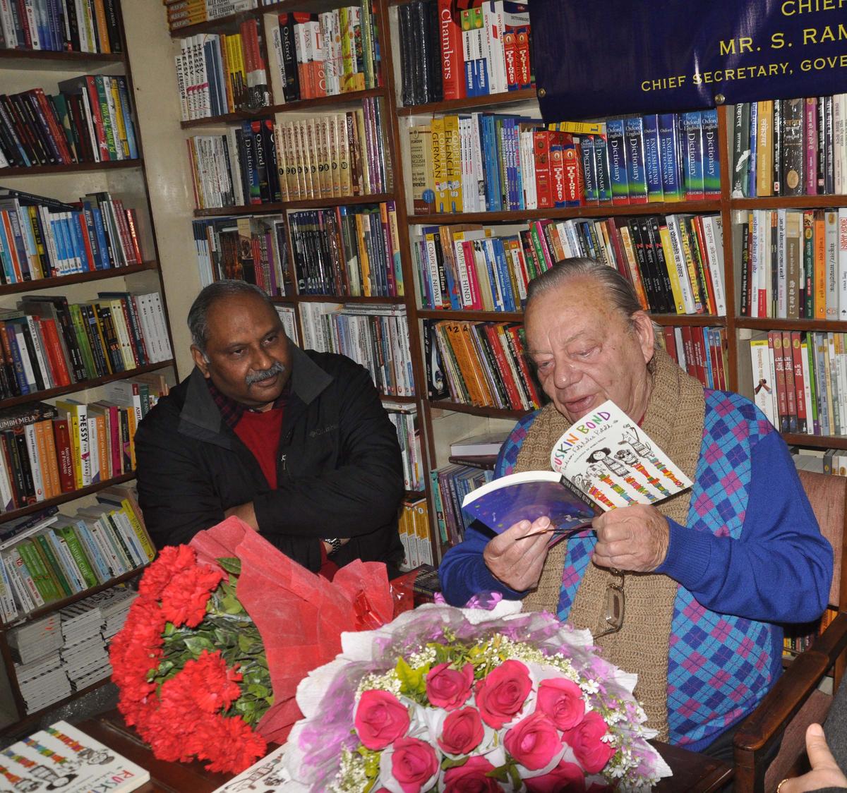 Ruskin Bond says he is a reader before a writer 