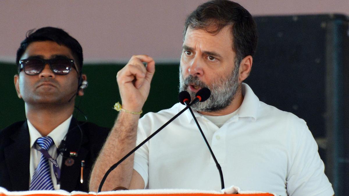 Rahul slams Modi govt.’s economic policies, says real development is when everyone progresses