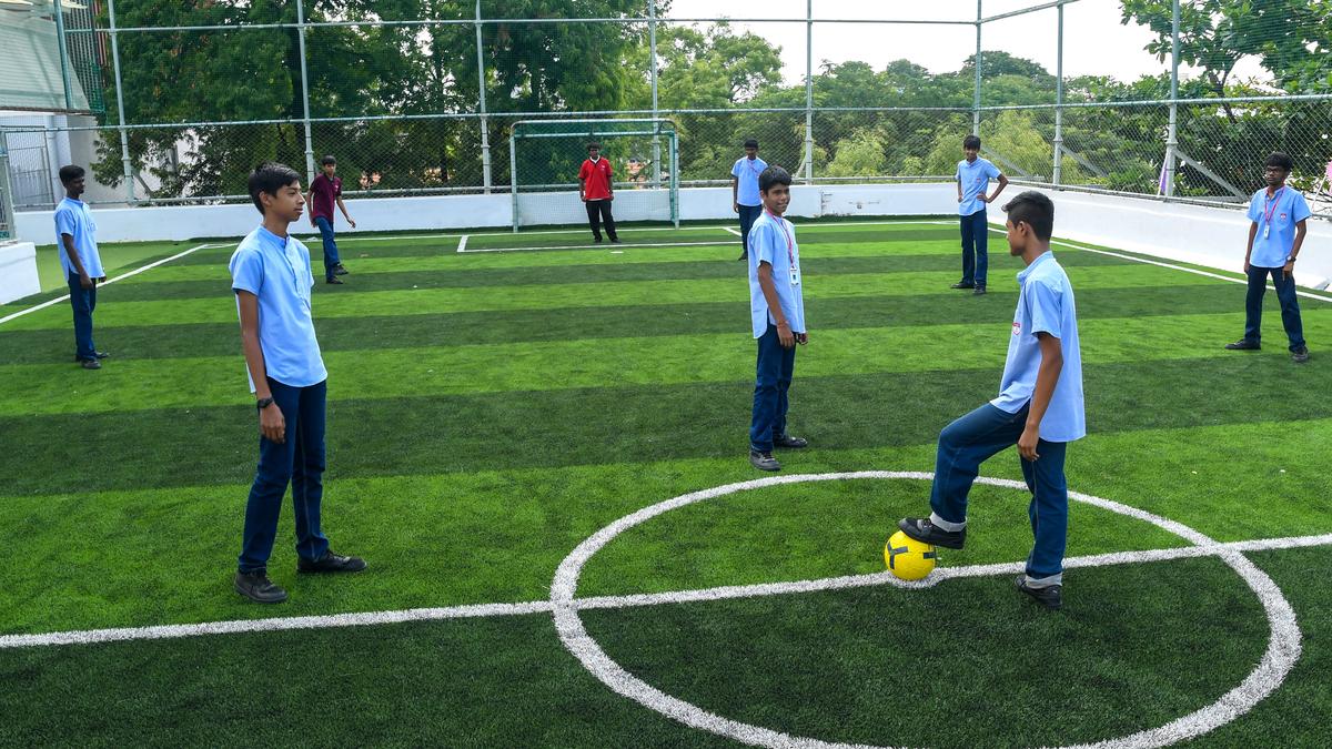 Modern sports complex inaugurated in school