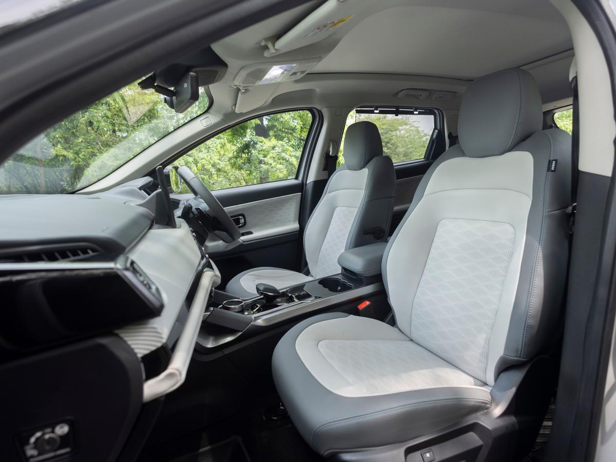 Tata Harrier.ev interiors Tata Harrier.ev interiors