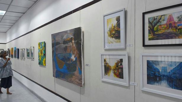 Homage to Sri Aurobindo through art