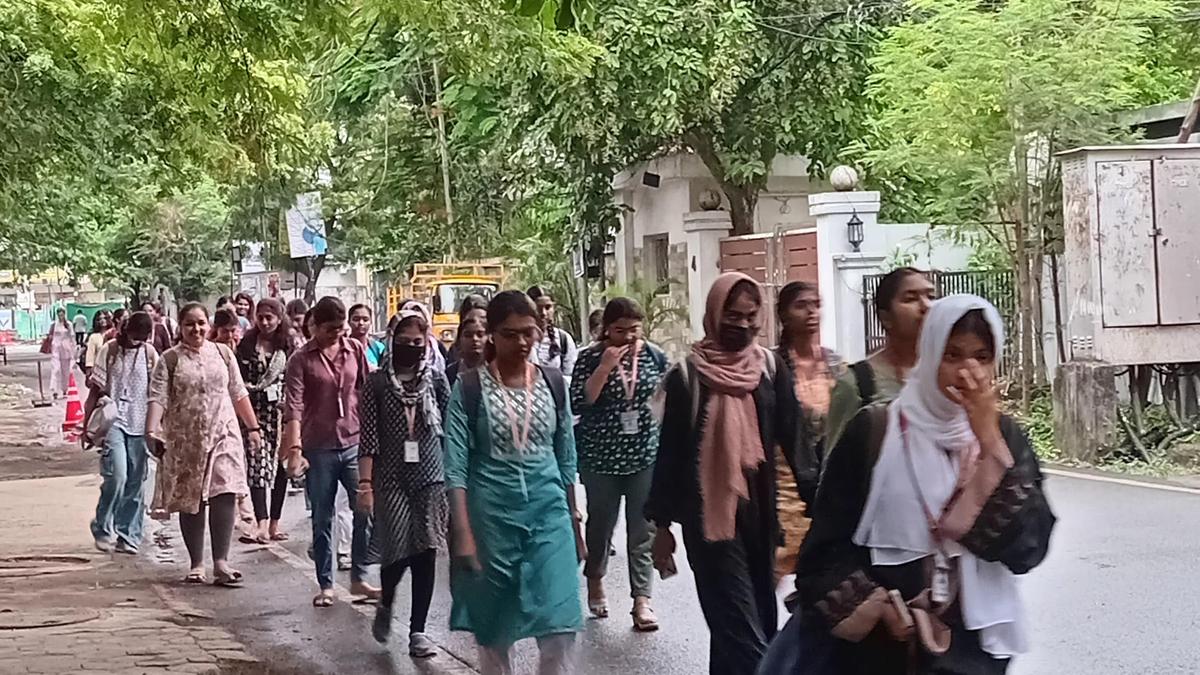 ‘No Vehicle Day’ on college campus in Chennai