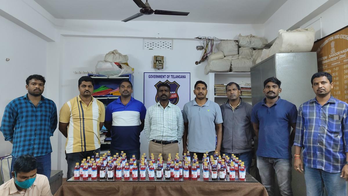 Excise officials seize 102 bottles of banned cough syrup, arrest one