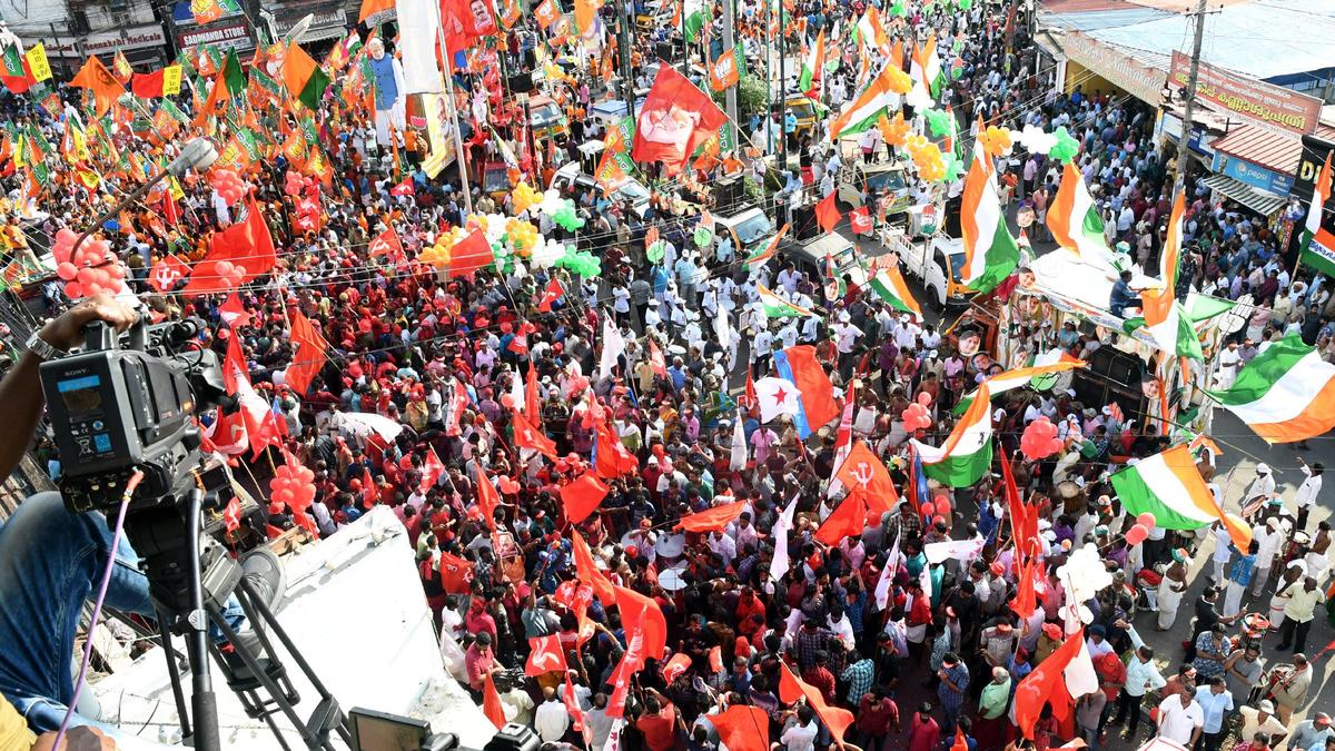 Kerala Assembly elections: Opposing fronts make final push to woo voters ahead of pivotal April 9 polls